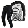 CONJUNTO TROY LEE DESIGNS 2021 GP AIR DRIFT - BRANCO / PRETO 